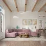 Sofas for hospitalities & contracts - Modular Sofa GRACIA - Corner Module - Dusty Pink - CITY SOFA