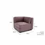 Sofas for hospitalities & contracts - Modular Sofa GRACIA - Corner Module - Dusty Pink - CITY SOFA