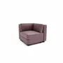 Sofas for hospitalities & contracts - Modular Sofa GRACIA - Corner Module - Dusty Pink - CITY SOFA
