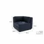 Sofas for hospitalities & contracts - Modular Sofa GRACIA - Corner Module - Dark Blue - CITY SOFA