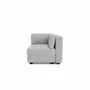 Canapés pour collectivités - Canapé modulable GRACIA - Module d'angle - Gris - CITY SOFA