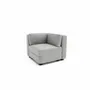 Canapés pour collectivités - Canapé modulable GRACIA - Module d'angle - Gris - CITY SOFA