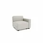 Sofas for hospitalities & contracts - Modular Sofa GRACIA - End Module - Cream Beige - CITY SOFA