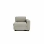 Canapés pour collectivités - Canapé modulable GRACIA - Module d'extrémité - Beige gris - CITY SOFA