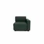 Sofas for hospitalities & contracts - Modular Sofa GRACIA - End Module - Green - CITY SOFA
