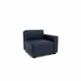 Sofas for hospitalities & contracts - Modular Sofa GRACIA - End Module - Dark Blue - CITY SOFA