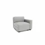Sofas for hospitalities & contracts - Modular Sofa GRACIA - End Module - Grey - CITY SOFA