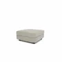 Sofas for hospitalities & contracts - Modular Sofa GRACIA - Large Pouf Module - Beige Grey - CITY SOFA