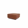 Sofas for hospitalities & contracts - Modular Sofa GRACIA - Large Pouf Module - Terracotta - CITY SOFA