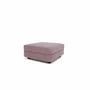 Sofas for hospitalities & contracts - Modular Sofa GRACIA - Large Pouf Module - Dusty Pink - CITY SOFA