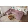 Sofas for hospitalities & contracts - Modular Sofa GRACIA - Large Pouf Module - Dusty Pink - CITY SOFA