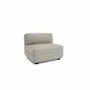 Sofas for hospitalities & contracts - Modular Sofa GRACIA - Large Single Module - Beige Grey - CITY SOFA
