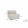 Sofas for hospitalities & contracts - Modular Sofa GRACIA - Large Single Module - Cream Beige - CITY SOFA
