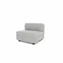 Sofas for hospitalities & contracts - Modular Sofa GRACIA - Large Single Module - Grey - CITY SOFA