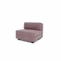 Sofas for hospitalities & contracts - Modular Sofa GRACIA - Large Single Module - Dusty Pink - CITY SOFA