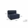 Sofas for hospitalities & contracts - Modular Sofa GRACIA - Large Single Module - Dark Blue - CITY SOFA