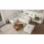 Sofas for hospitalities & contracts - Modular Sofa GRACIA - Single Module - Cream Beige - CITY SOFA