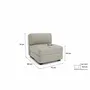 Sofas for hospitalities & contracts - Modular Sofa GRACIA - Single Module - Beige Grey - CITY SOFA