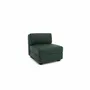 Sofas for hospitalities & contracts - Modular Sofa GRACIA - Single Module - Green - CITY SOFA