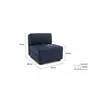 Sofas for hospitalities & contracts - Modular Sofa GRACIA - Single Module - Dark Blue - CITY SOFA