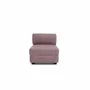 Sofas for hospitalities & contracts - Modular Sofa GRACIA - Single Module - Dusty Pink - CITY SOFA