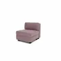 Sofas for hospitalities & contracts - Modular Sofa GRACIA - Single Module - Dusty Pink - CITY SOFA