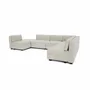 Sofas for hospitalities & contracts - Modular Sofa GRACIA - U-shaped 160 x 340 x 230 cm - Cream Beige - CITY SOFA