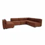 Sofas for hospitalities & contracts - Modular Sofa GRACIA - U-shaped 160 x 340 x 230 cm - Terracotta - CITY SOFA