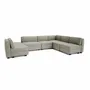Canapés pour collectivités - Canapé modulable GRACIA - en U 160 x 340 x 230 cm - Beige gris - CITY SOFA