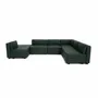 Sofas for hospitalities & contracts - Modular Sofa GRACIA - U-shaped 160 x 340 x 230 cm - Green - CITY SOFA