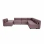 Sofas for hospitalities & contracts - Modular Sofa GRACIA - U-shaped 160 x 340 x 230 cm - Dusty Pink - CITY SOFA