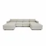 Sofas for hospitalities & contracts - Modular Sofa GRACIA - U-shaped 180 x 320 x 180 cm - Cream Beige - CITY SOFA