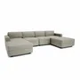 Sofas for hospitalities & contracts - Modular Sofa GRACIA - U-shaped 180 x 320 x 180 cm - Beige Grey - CITY SOFA