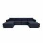 Sofas for hospitalities & contracts - Modular Sofa GRACIA - U-shaped 180 x 320 x 180 cm - Dark Blue - CITY SOFA