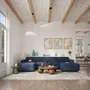 Sofas for hospitalities & contracts - Modular Sofa GRACIA - U-shaped 180 x 320 x 180 cm - Dark Blue - CITY SOFA