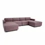 Sofas for hospitalities & contracts - Modular Sofa GRACIA - U-shaped 180 x 320 x 180 cm - Dusty Pink - CITY SOFA