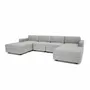 Canapés pour collectivités - Canapé modulable GRACIA - en U 180 x 320 x 180 cm - Gris - CITY SOFA
