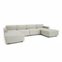 Sofas for hospitalities & contracts - Modular Sofa GRACIA - U-shaped 180 x 340 x 180 cm - Cream Beige - CITY SOFA