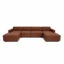Sofas for hospitalities & contracts - Modular Sofa GRACIA - U-shaped 180 x 340 x 180 cm - Terracotta - CITY SOFA