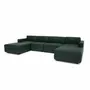 Canapés pour collectivités - Canapé modulable GRACIA - en U 180 x 340 x 180 cm - Vert - CITY SOFA