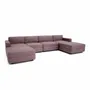 Sofas for hospitalities & contracts - Modular Sofa GRACIA - U-shaped 180 x 340 x 180 cm - Dusty Pink - CITY SOFA