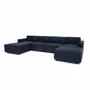 Sofas for hospitalities & contracts - Modular Sofa GRACIA - U-shaped 180 x 340 x 180 cm - Dark Blue - CITY SOFA