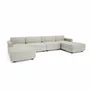 Sofas for hospitalities & contracts - Modular Sofa GRACIA - U-shaped 180 x 360 x 180 cm - Cream Beige - CITY SOFA