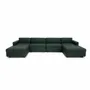 Sofas for hospitalities & contracts - Modular Sofa GRACIA - U-shaped 180 x 360 x 180 cm - Green - CITY SOFA
