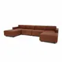 Sofas for hospitalities & contracts - Modular Sofa GRACIA - U-shaped 180 x 360 x 180 cm - Terracotta - CITY SOFA