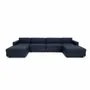 Sofas for hospitalities & contracts - Modular Sofa GRACIA - U-shaped 180 x 360 x 180 cm - Dark Blue - CITY SOFA
