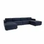 Sofas for hospitalities & contracts - Modular Sofa GRACIA - U-shaped 180 x 360 x 180 cm - Dark Blue - CITY SOFA