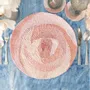 Table linen - Rose Fray Patch Placemats - MAISON MIEKO