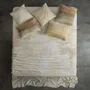 Throw blankets - Landscape Fray vintage handmade Kantha throw - MAISON MIEKO