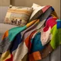 Throw blankets - Landscape Fray vintage handmade Kantha throw - MAISON MIEKO